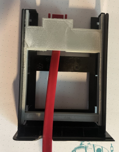 Tray cable helper in Cloud Key tray